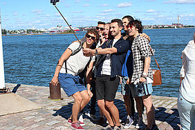 The Smart Spaces Summer School took place in Helsinki on 9-21 August, 2015. Fifty students worked on real company cases related to smart retail and smart buildings.