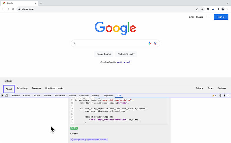 UXO.ai product
