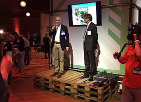 Skinvision pitching at the Start up Europe #StartupFestEU