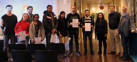 Out of the six teams, the Reality Hackers team was awarded "Best Idea" for proposing an AR-VR based gaming experience solution.