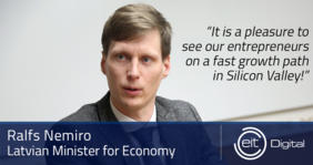 Ralfs Nemiro, Latvian Minister of Economy