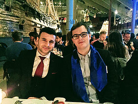 Dzenan Softic (left) and Tanguy Racinet (right)