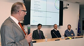 Start-ups panel with Klaus Beetz