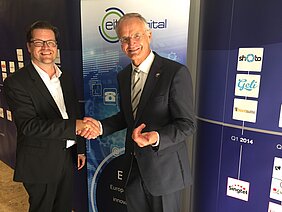 Marko Turpeinen (left) and Lambert van Nistelrooij (right)