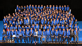 EIT Digital Master School graduates at the official EIT Digital Master School Ceremony in Madrid