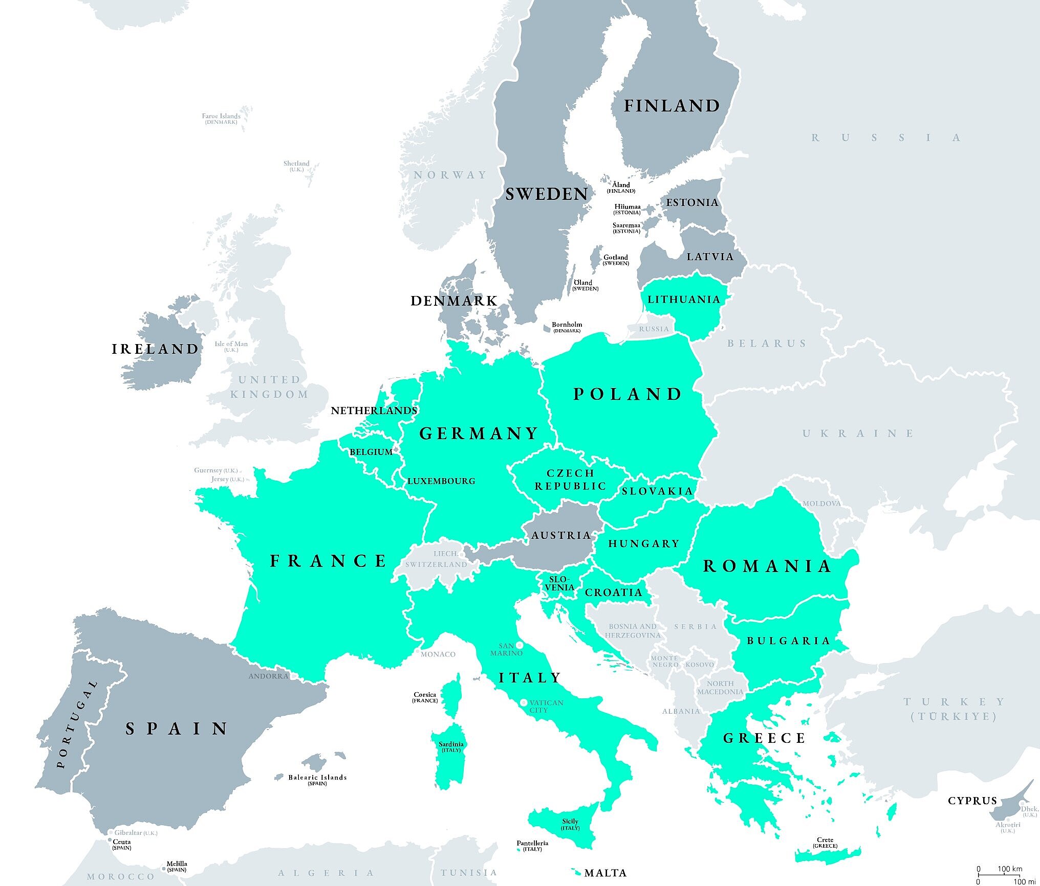 DICE, countries