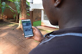 Map Project app user