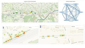 Ariadne Maps analytics for the transportation sector